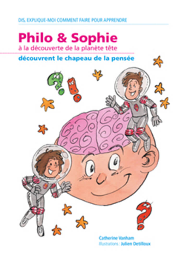 Couverture du livre « Philo et Sophie découvrent la planète tête »