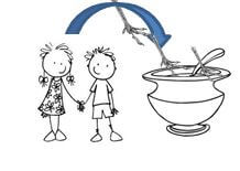 Lectures réalisées par différents enfants dyslexiques : « Une amie a jeté des pattes dans la soupière. »